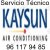 KAYSUN Servicio Oficial Valencia 961179485