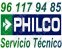 PHILCO Servicio Oficial Valencia 961179485