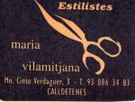 Estilistes Maria Vilamitjana