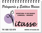 PELUQUERÍA Y ESTÉTICA  UNISEX VITASSE