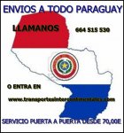 ENVIOS A PARAGUAY TLF 664 515 530  TODA ESPAÃ‘A
